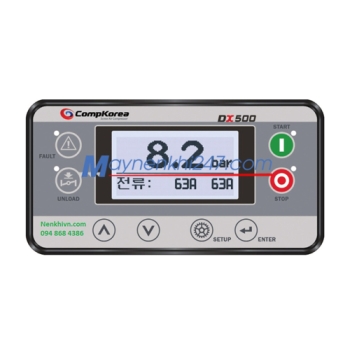 Bảng điều khiển máy nén khí trục vít Compkorea