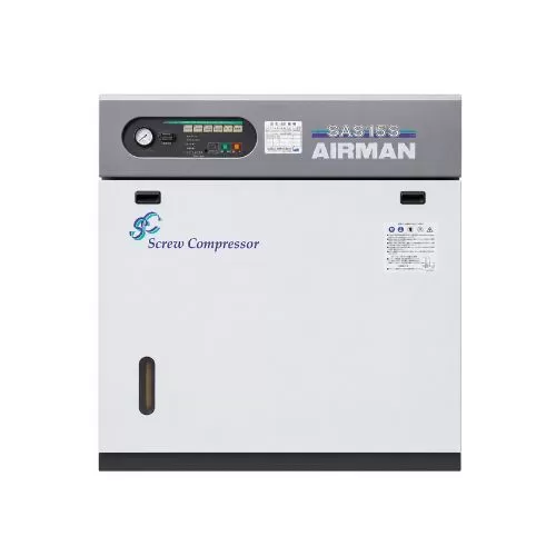 Máy nén khí Airman 15kw (20hp), SMS15S (Nhật bãi)