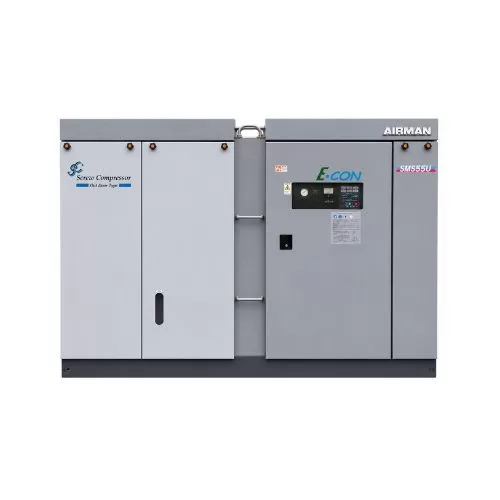 Máy nén khí Airman 55kw (75hp), SMS55UD (Nhật bãi)