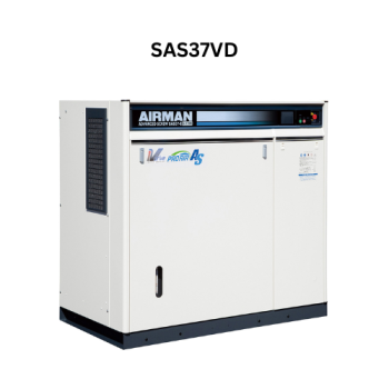 Máy nén khí trục vít biến tần Airman 37KW model SAS37VD