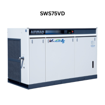 Máy nén khí trục vít biến tần Airman 75KW model SWS75VD