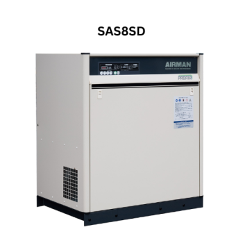 Máy nén khí trục vít 7.5kW Airman model SAS8SD