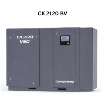 Máy nén khí trục vít biến tần 110KW CompKorea CK 2120 BV