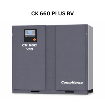 Máy nén khí trục vít biến tần 45KW CompKorea CK 660 PLUS BV