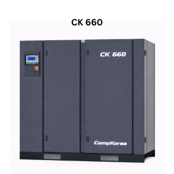 Máy nén khí trục vít 37KW CompKorea CK 660