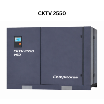 Máy nén khí trục vít biến tần 132KW CompKorea CKTV 2550