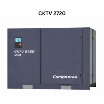 Máy nén khí trục vít biến tần 160KW CompKorea CKTV 2720