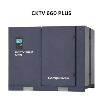 Máy nén khí trục vít biến tần 45KW CompKorea CKTV 660 PLUS