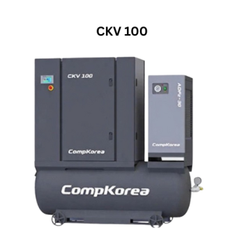 Máy nén khí trục vít biến tần CompKorea 7.5KW model CKV-100