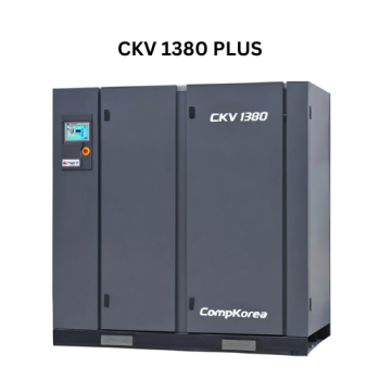 Máy nén khí trục vít biến tần 90KW CompKorea CKV 1380 PLUS