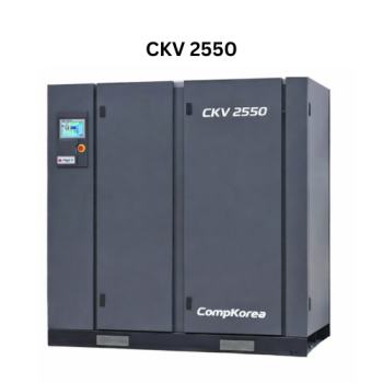 Máy nén khí trục vít biến tần 132KW CompKorea CKV 2550
