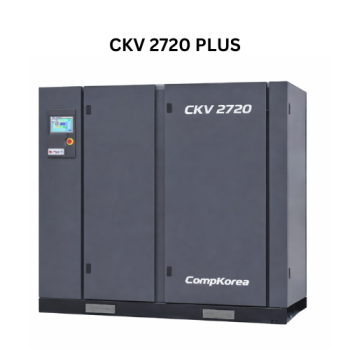 Máy nén khí trục vít biến tần 190KW CompKorea CKV 2720 PLUS