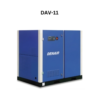 Máy nén khí trục vít biến tần Denair 11kW model DAV-11