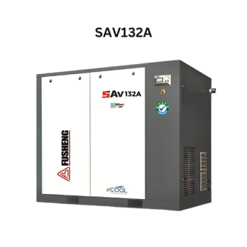Máy nén khí trục vít biến tần Fusheng 175HP model SAV132A