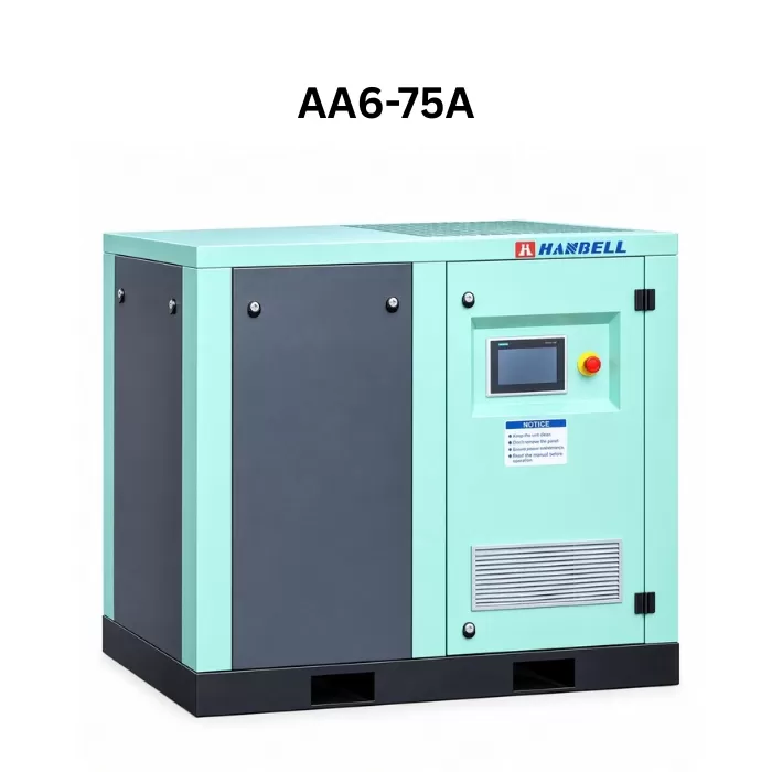 Máy nén khí trục vít Hanbell 75kw (100hp) AA6-75A