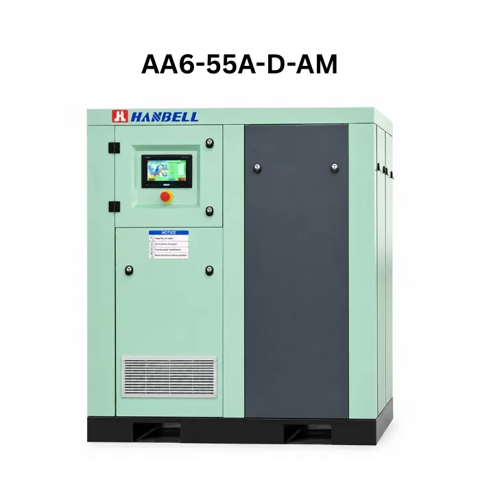 Máy nén khí trục vít Hanbell 55kw (75hp) AA6-55A-D-AM