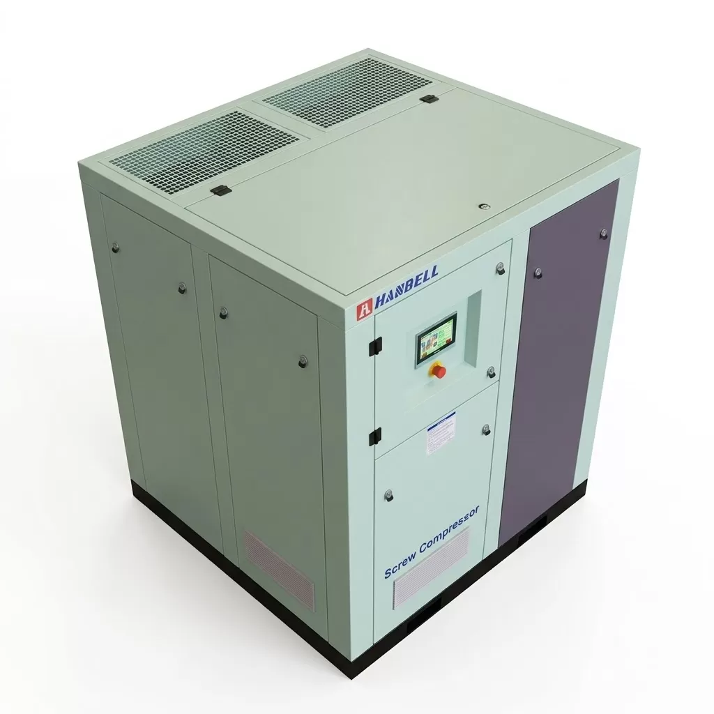 Máy nén khí trục vít biến tần Hanbell 30kw (40hp) AM-30A