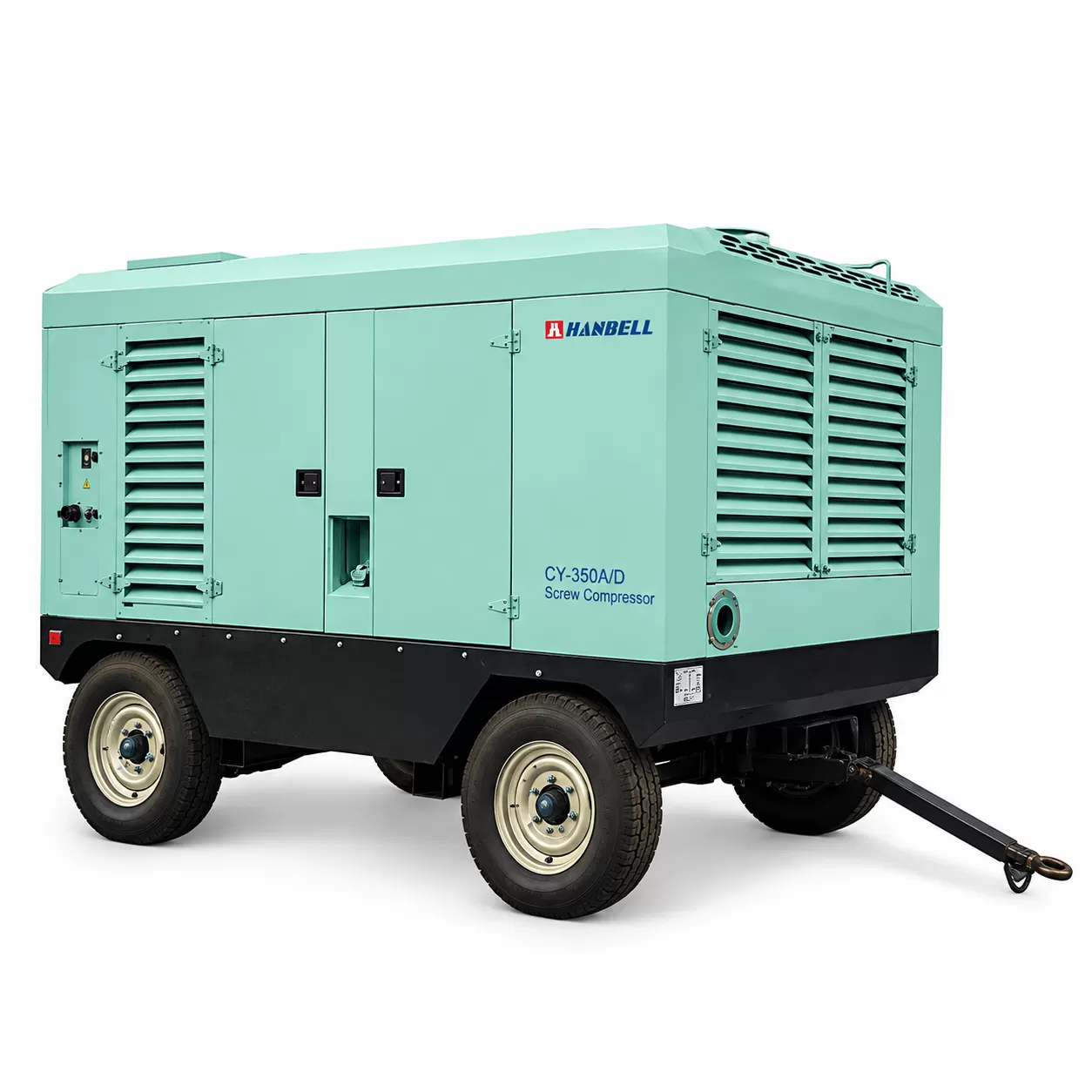 Máy nén khí diesel Hanbell CY-185A-D, 30 m3/phút, 10 bar