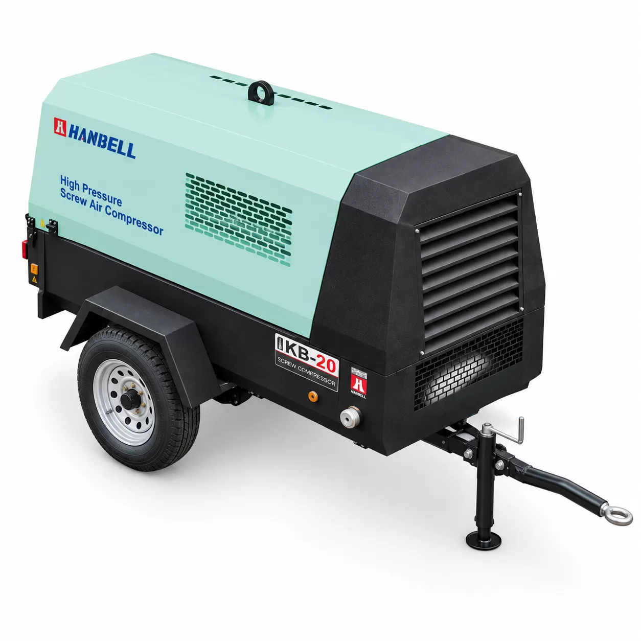 Máy nén khí diesel Hanbell CY-22A, 5m3/phút, 8 bar