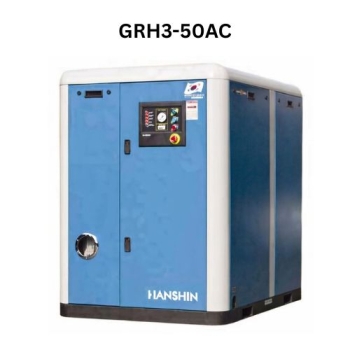 Máy nén khí trục vít 37kW Hanshin GRH3-50AC (7/8.5/9.9 bar)