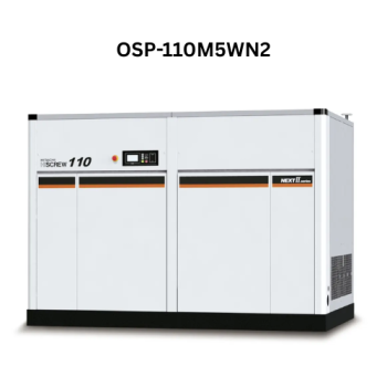 Máy nén khí trục vít 110KW Hitachi OSP-110M5WN2