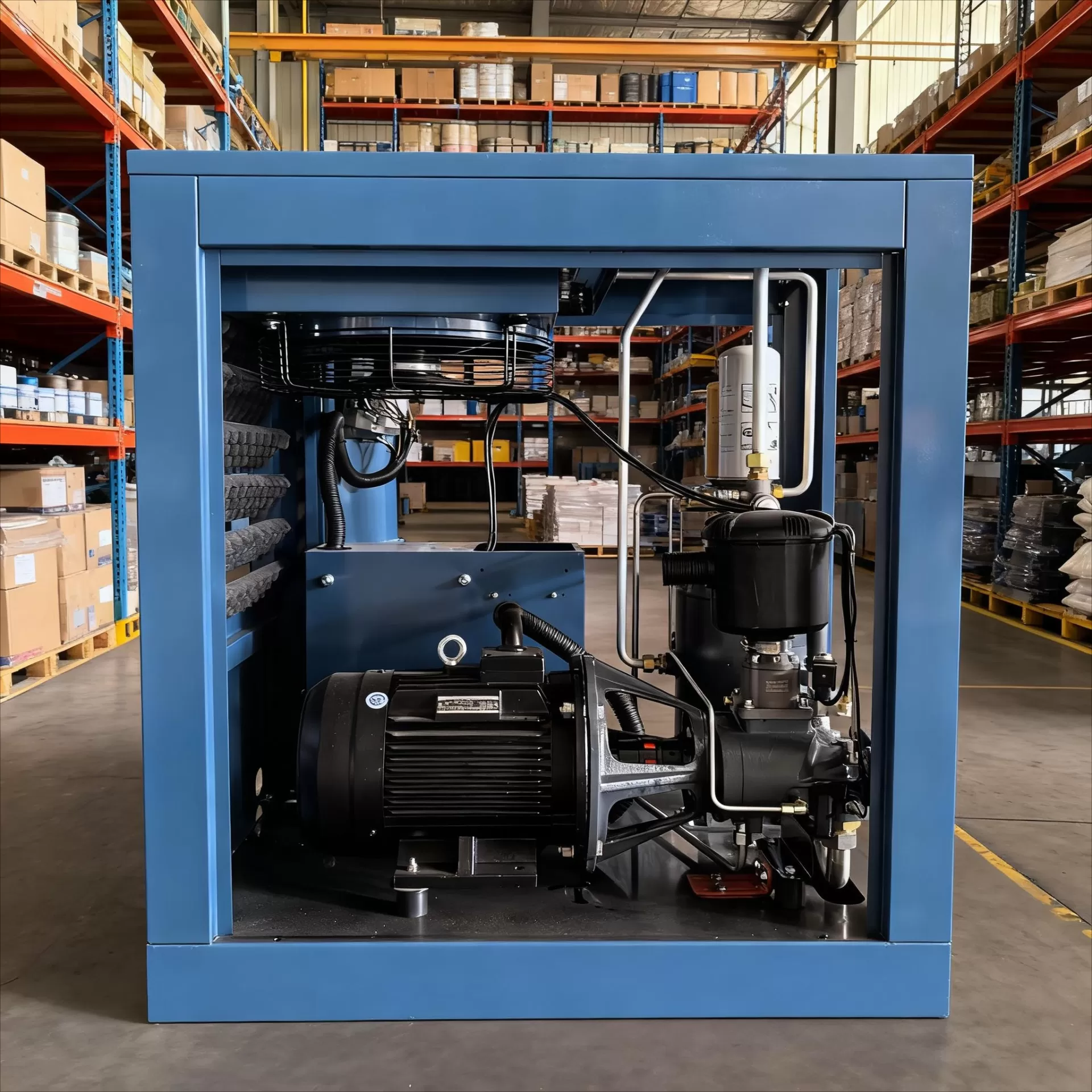 Máy nén khí trục vít 7.5kw (10hp) Kaishan BMVF7.5