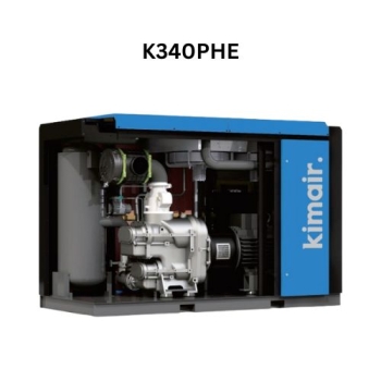 Máy nén khí trục vít biến tần 250kW KimAir K340PHE