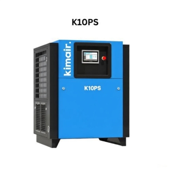 Máy nén khí trục vít biến tần Kimair 7.5kw model K10PS (7/8/10 bar)