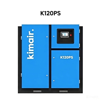 Máy nén khí trục vít biến tần Kimair 90kw model K120PS (7/8/10 bar)