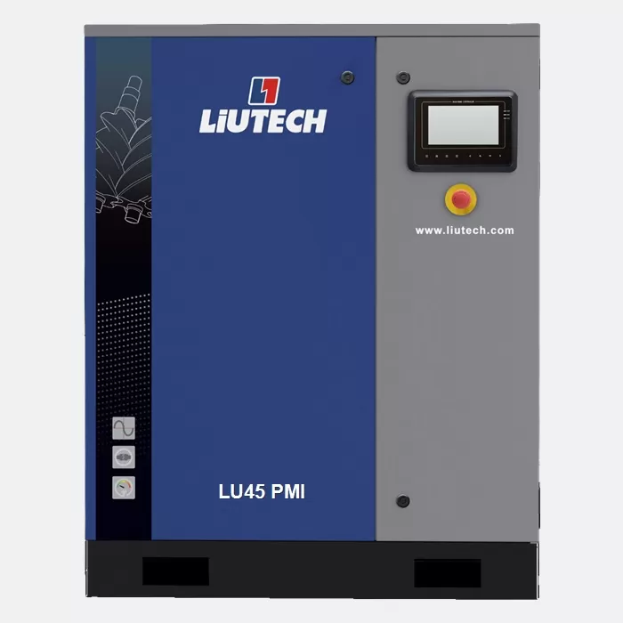 Máy nén khí trục vít 45kw (60hp) Liutech LU45 PMI
