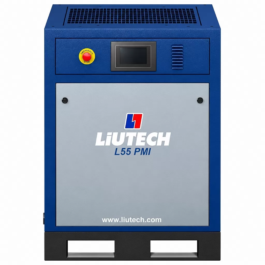 Máy nén khí trục vít 55kw (75hp) Liutech L55 PMI